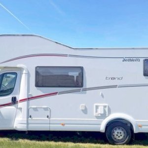 foto 3.5t/6míst obytňák Fiat Ducato 2.3D Dethleffs Trend obytný vůz premiovka